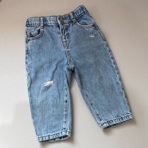 Zara girls denim jeans